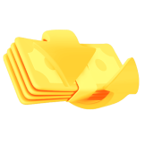 Icono de un fajo de billetes que representa las ventajas de Global Exchange