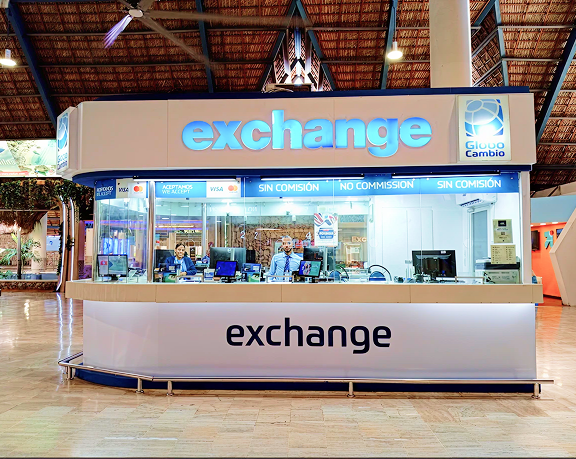 Oficina de cambio de moneda extranjera de Global Exchange ubicada en la República Dominican a Oficina de cambio de moneda extranjera de Global Exchange ubicada en la República Dominican a