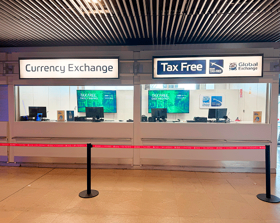 Agência de câmbio no Aeropuerto Adolfo Suárez Madrid-Barajas, Madrid