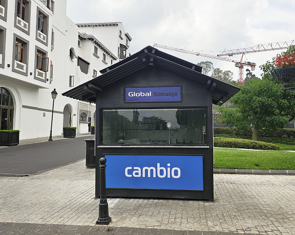 Oficina de cambio de moneda de Global Exchange ubicada en la Ciudad de Guatemala (Guatemala)