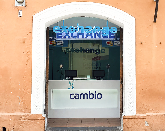 currency exchange office of Global Exchange located in Guatemala City (Guatemala) currency exchange office of Global Exchange located in Guatemala City (Guatemala)