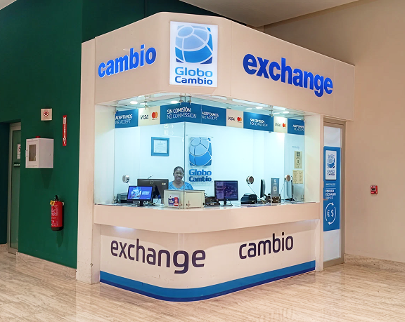 Oficina de cambio de moneda extranjera de Global Exchange ubicada en la República Dominican a Oficina de cambio de moneda extranjera de Global Exchange ubicada en la República Dominican a