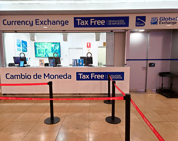 Agência de câmbio no Aeropuerto Adolfo Suárez Madrid-Barajas, Madrid